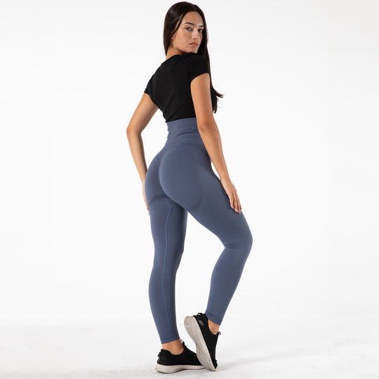 High-Waisted Abdomen Seamless  Yoga Leggings