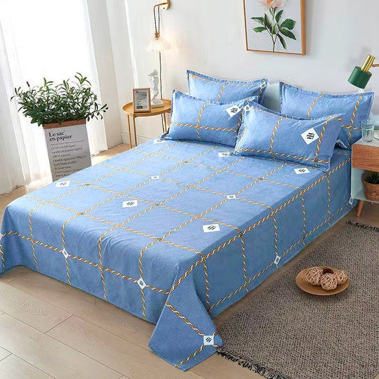 Single Double Bed Cartoon Bed Sheets
