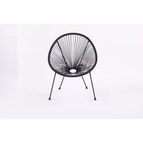 3 Piece Terrace Bistro Conversation Set With Side Table