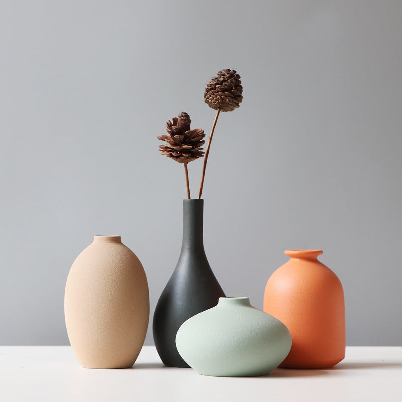 Ornaments Morandi Ceramic Vase