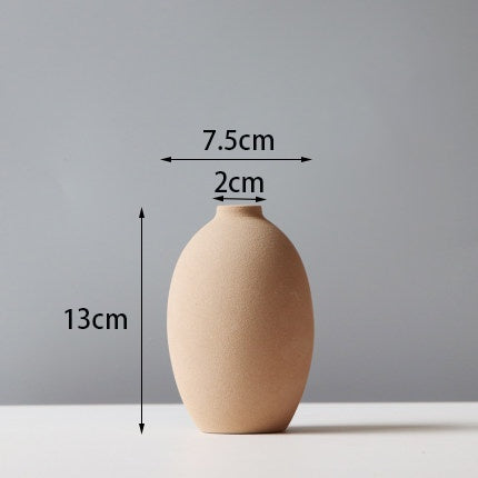 Ornaments Morandi Ceramic Vase