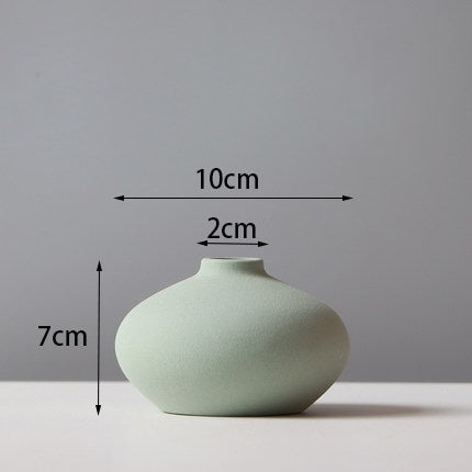 Ornaments Morandi Ceramic Vase