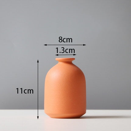 Ornaments Morandi Ceramic Vase