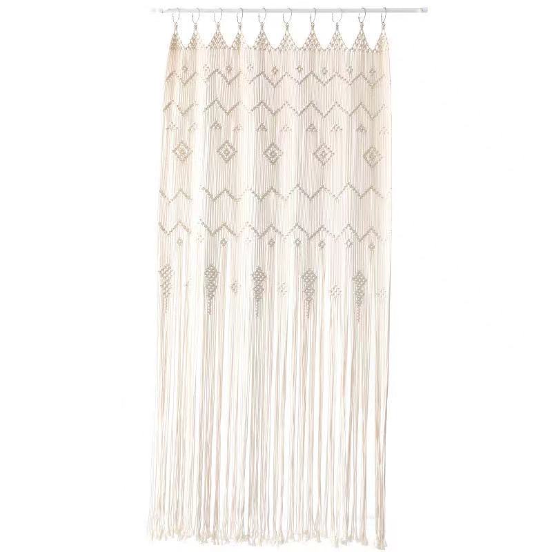 Finished Hoop Door Curtain Bohemian Tapestry