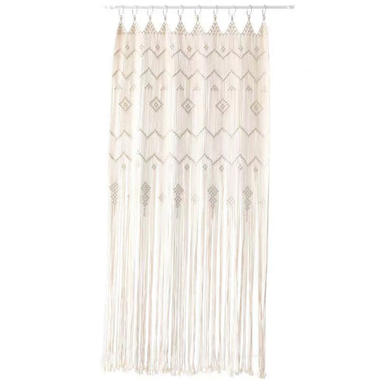 Finished Hoop Door Curtain Bohemian Tapestry