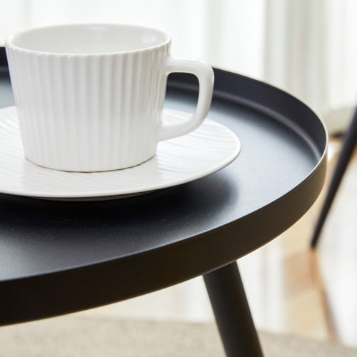 Modern 3 Piece Set17.7 Anti Spill Round Coffee Table
