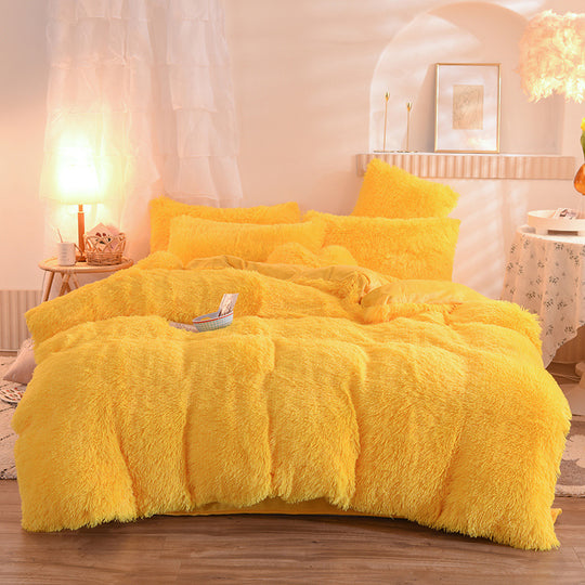 Luxury Thick Fleece Duvet Cover Queen King