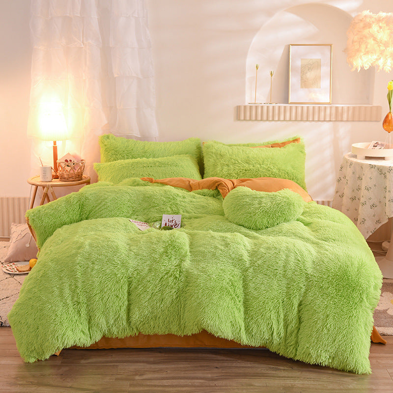 Luxury Thick Fleece Duvet Cover Queen King