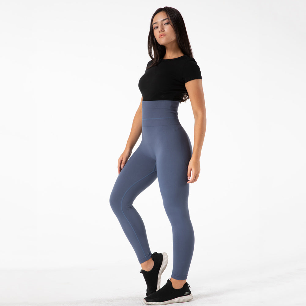 High-Waisted Abdomen Seamless  Yoga Leggings