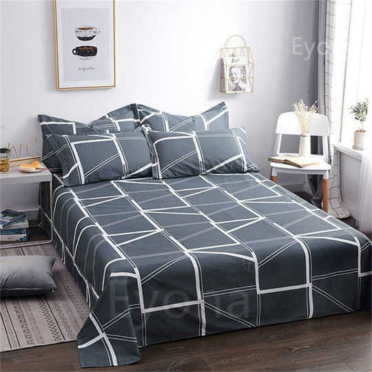 Single Double Bed Cartoon Bed Sheets