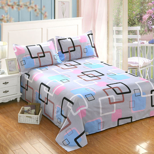 Single Double Bed Cartoon Bed Sheets