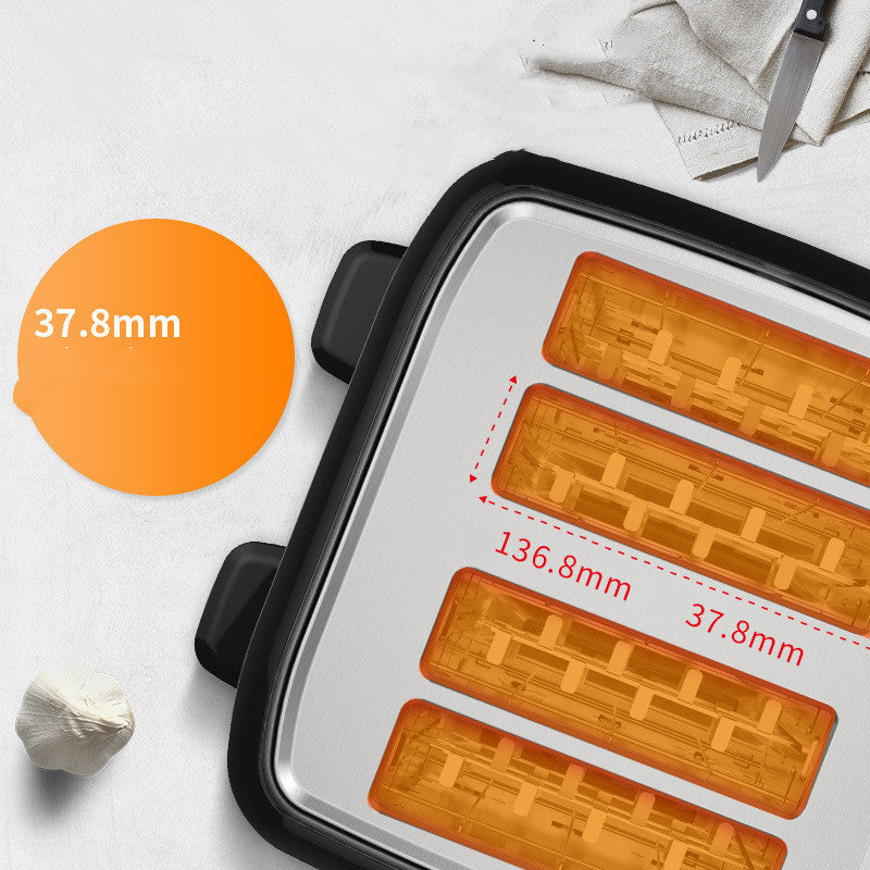 Multifunctional Toaster Four Slot Export