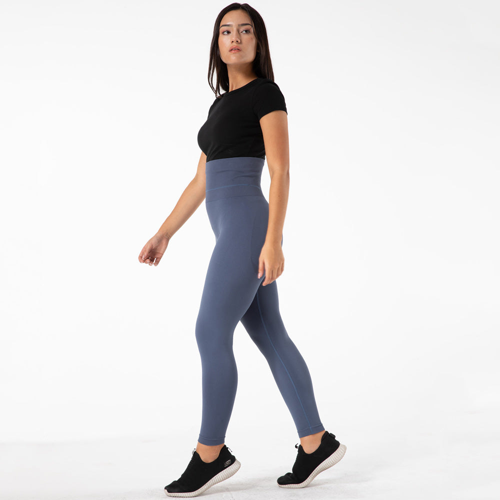High-Waisted Abdomen Seamless  Yoga Leggings