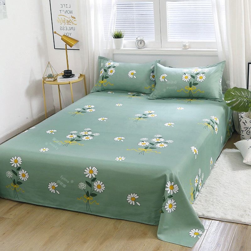Single Double Bed Cartoon Bed Sheets