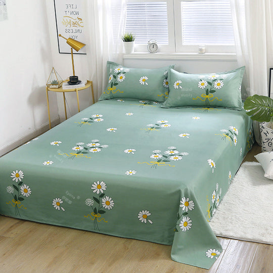 Single Double Bed Cartoon Bed Sheets