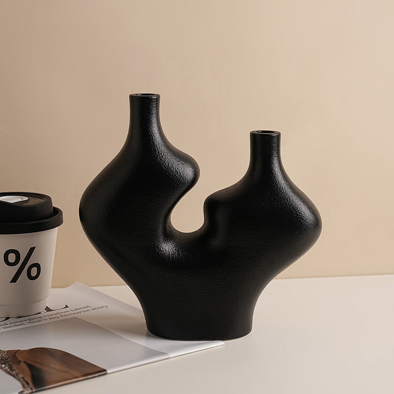 Ceramic Shuangfeng Vase