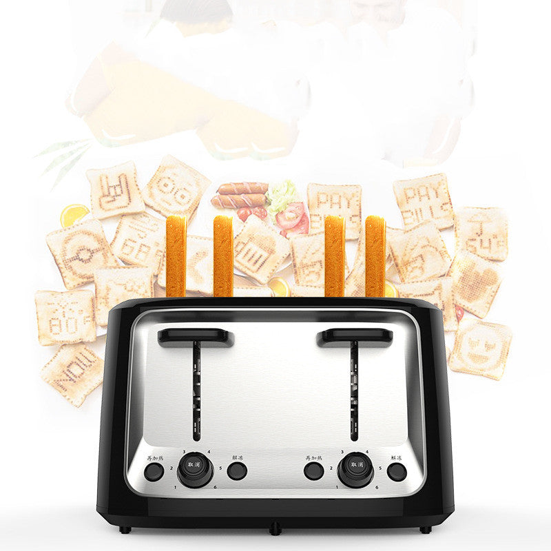 Multifunctional Toaster Four Slot Export