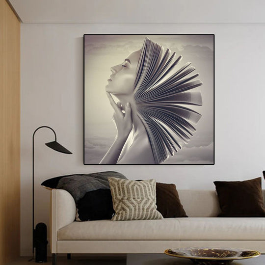 Art Beauty Oil Canvas Painting for Home Decor
