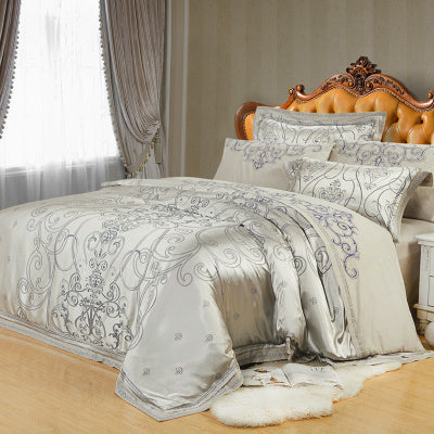 Luxury High-end Linen And Cotton Bedding Set