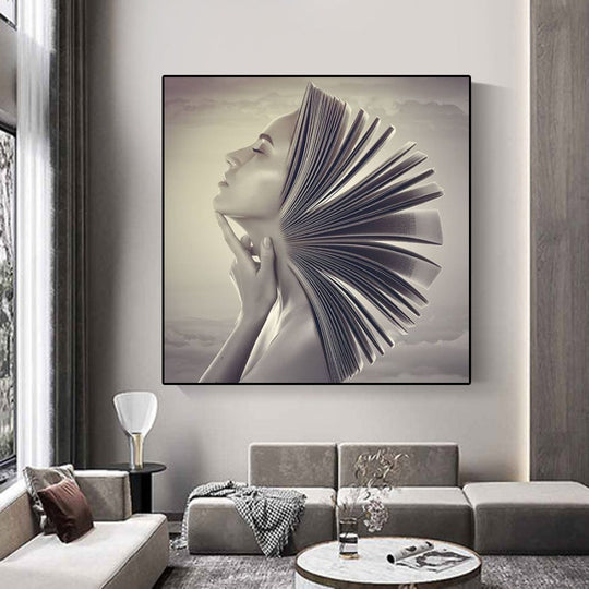 Art Beauty Oil Canvas Painting for Home Decor
