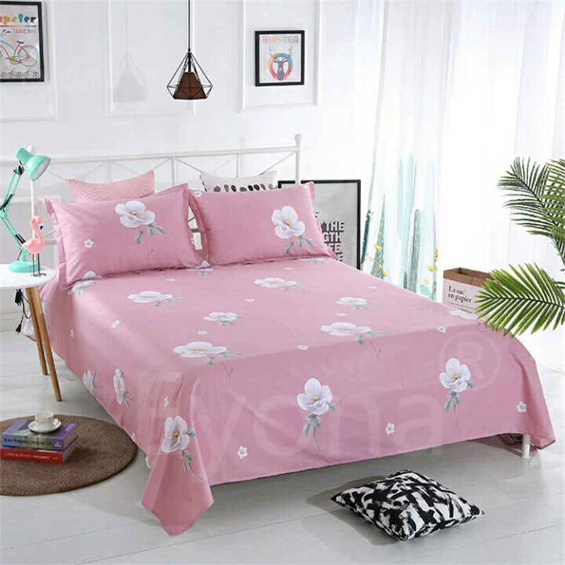 Single Double Bed Cartoon Bed Sheets