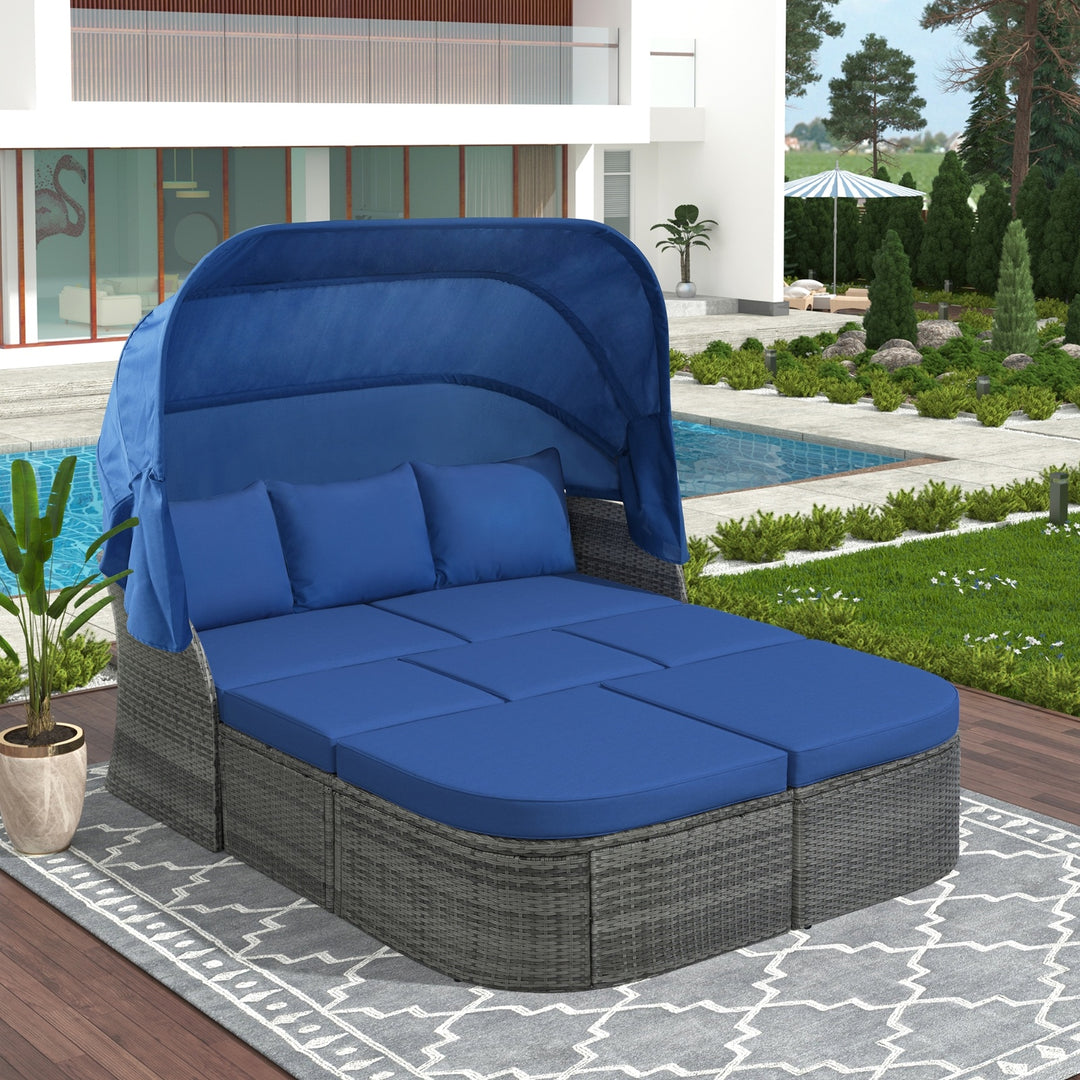 U STYLE Patio Furniture Set Daybed