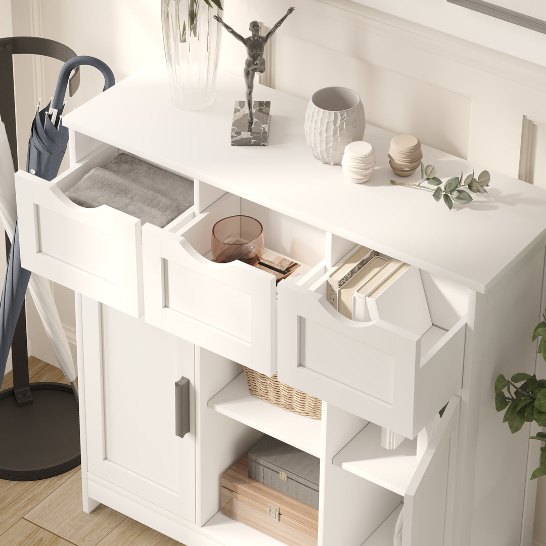Cabinets With Drawers And Shelves