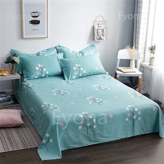 Single Double Bed Cartoon Bed Sheets