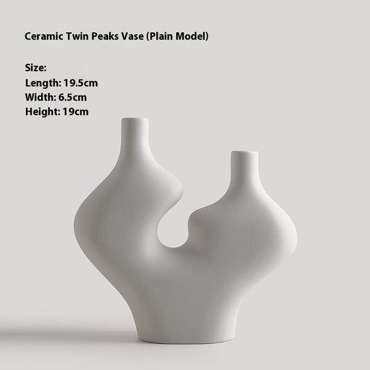 Ceramic Shuangfeng Vase